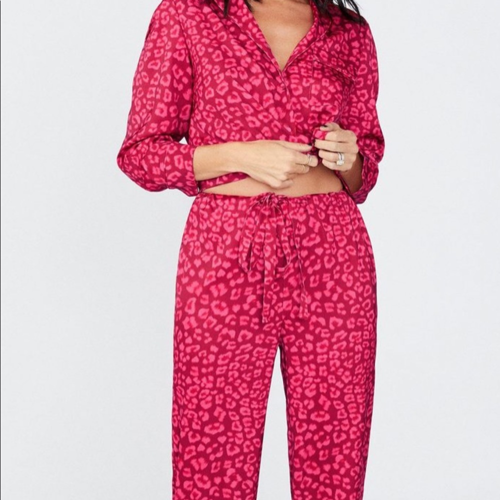Satin Pajama Set